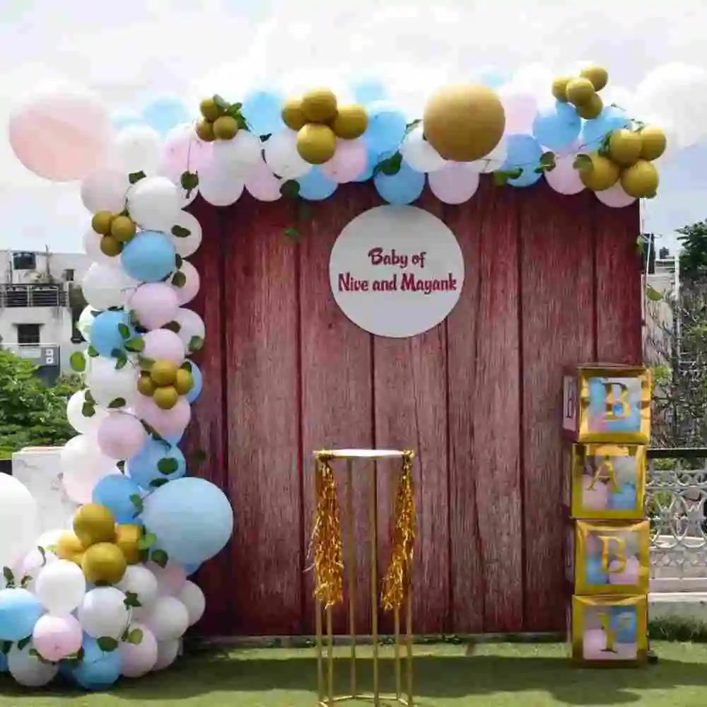Baby Shower Decor Wooden Finish Online
